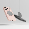 Carcasă Ringke pentru iPhone 17 Pro Max, Silicone Magnetic MagSafe, Pink Sand