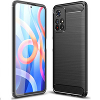 Huse pentru Xiaomi Poco M4 Pro 5G / Redmi Note 11S 5G, Carbon, negru