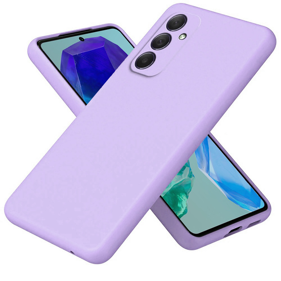 Husa pentru Samsung Galaxy M55 5G, Silicone Lite, violet