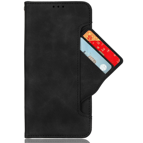 Cu clapetă pentru Samsung Galaxy M34, Card Slot, negru