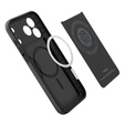 Carcasă Spigen pentru iPhone 17 Pro, Thin Fit MagSafe, negru