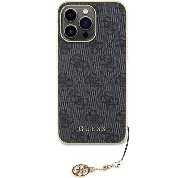 Husă Guess 4G Charms cu breloc pentru iPhone 15 Pro