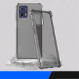 IMAK Huse pentru Motorola Moto G73 5G, Dropproof, transparent / negru