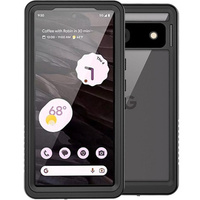 Husă impermeabilă IP68 pentru Google Pixel 7a, negru