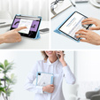 Husa pentru iPad Pro 11" 2024 (5 gen.), Dux Ducis TOBY, albastru