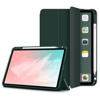 Husă pentru iPad Air 4 2020 / Air 5 2022 10.9", Smartcase cu spațiu pentru stylus, verde