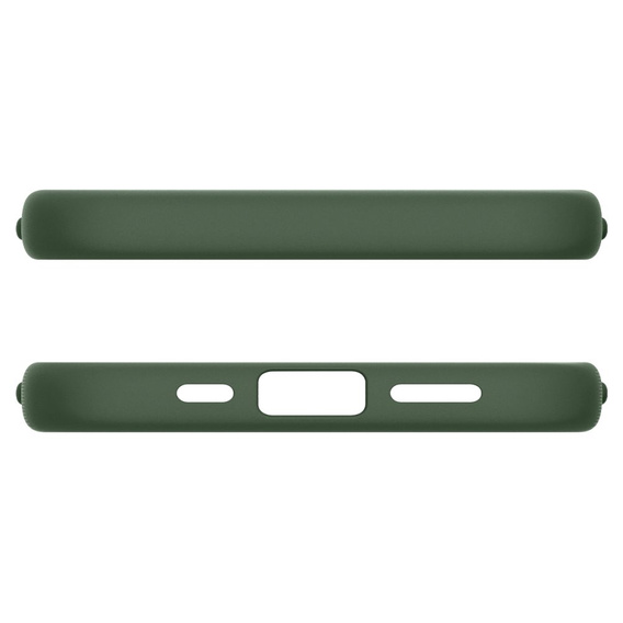 Carcasă Spigen pentru iPhone 16E, Nano Pop MagSafe, verde + sticlă temperată 9H