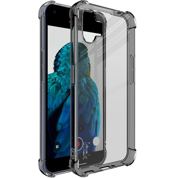 IMAK Huse pentru Nothing Phone 1, Dropproof, transparent / negru
