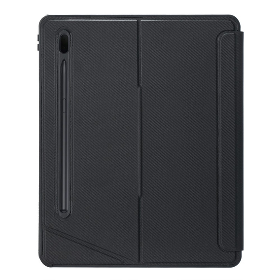 Husă cu tastatură bluetooth iluminată pentru Samsung Galaxy S9+ / S9 FE+ / S10+ Plus, negru