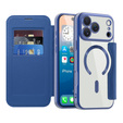 Carcasă Wallet MagSafe RFID flip cu protecție pentru camera foto pentru iPhone 17 Pro Max