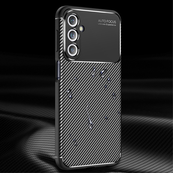 Huse pentru Samsung Galaxy M34, Carbon Gel, negru