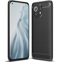Huse pentru Xiaomi Mi 11, Carbon, negru