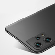 Husă MOFI pentru Xiaomi Redmi Note 12 Pro+ 5G, subțire, negru