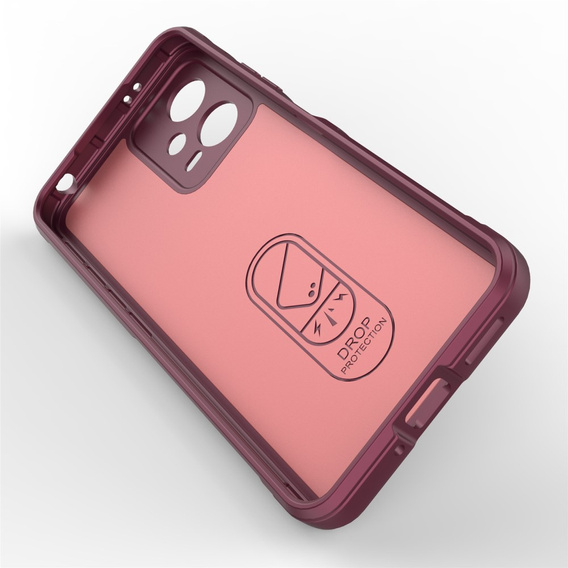 Huse pentru Xiaomi Redmi Note 12 5G / POCO X5 5G, Gaming Shockproof, maroon