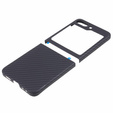 Husă pentru Samsung Galaxy Z Flip5 5G, Aramid Fiber Cover, negru