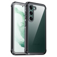 Carcasă pentru Samsung Galaxy S24+ Plus, Shockproof, cu folie, negru