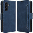 Carcasă cu clapetă pentru Oppo Reno 14F, slot pentru carduri, portofel, negru