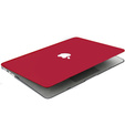 Husă pentru MacBook Air 13 A2337 M1 A2179 A1932, HardShell, roșu