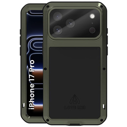 Carcasă blindată cu sticlă temperată pentru iPhone 17 Pro