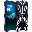 Husă blindată pentru ASUS ROG Phone 8 Pro, Aluminum Alloy, negru