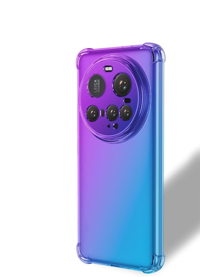 Husa pentru Xiaomi 15 Ultra, Gradient Dropproof, Violet / albastru