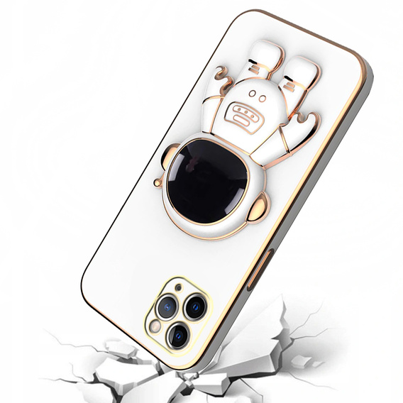 Huse pentru iPhone 12 Pro Max, Astronaut, alb