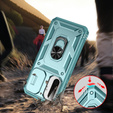 Husă pentru Samsung Galaxy A36 5G, KickStand Camera Lens, verde