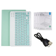 Carcasă + tastatură Lenovo Tab M10 Plus Gen 3 TB-125F TB-128F, verde