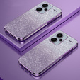Husa pentru Xiaomi Redmi Note 13 Pro+, Glitter Astronaut, violet