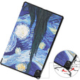 Husă pentru Lenovo Tab P11 TB-J606F, Smartcase, oil painting