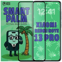 Sticlă temperată 5D Full Glue Smart Palm pentru Xiaomi Redmi Note 13 Pro 5G