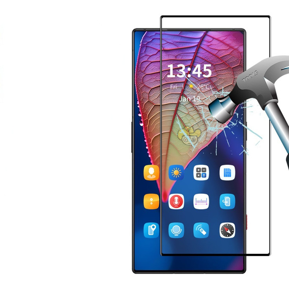 ENKAY sticlă călită ENKAY pentru ZTE nubia Red Magic 9 Pro 5G / 9 Pro+ 5G, negru