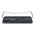 Husă pentru iPhone 16, ERBORD Slim, transparentă + sticlă 9H