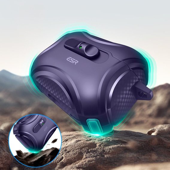 Husă ESR Cyber FlickLock MagSafe pentru căști Apple AirPods Pro 3