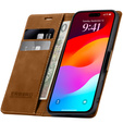 ERBORD Vintage caz - flip portofel pentru iPhone 17 Pro Max