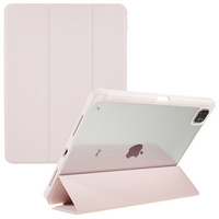 Husă pentru iPad Pro 11 2022 / 2021 / 2020 / 2018, Smartcase Hybrid, cu spațiu pentru stylus, roz