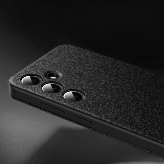 Husă cu clapetă pentru Samsung Galaxy S25+ Plus, Smart View Wallet, negru