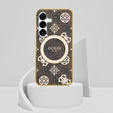 Husă GUESS Magnetic IML Peony pentru Samsung Galaxy S25