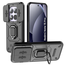 Carcasă blindată cu suport și capac pentru cameră pentru Xiaomi Redmi Note 15 Pro 5G