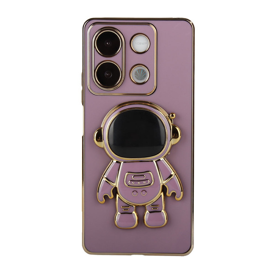 Carcasă pentru Xiaomi Redmi Note 13 5G, Astronaut, violet + sticlă călită 9H