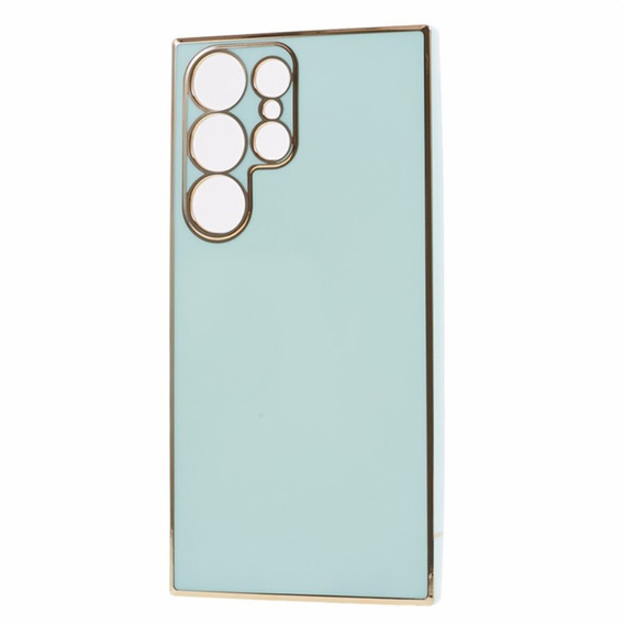 Husă pentru Samsung Galaxy S24 Ultra, Glamour CamShield, de mentă