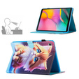 Husă pentru Samsung Galaxy Tab A7 Lite, cu clapetă, cat