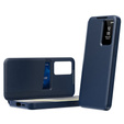 Husă cu clapetă pentru Samsung Galaxy S23 FE, Smart View Wallet, albastru închis