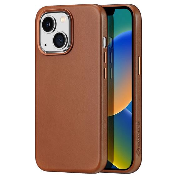 Huse pentru iPhone 14, Dux Ducis Max Naples, maro