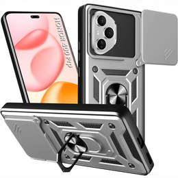 Husă blindată pentru Honor 400 Pro 5G, CamShield Slide, de argint
