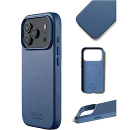 Etui Mujjo Skórzane do iPhone 14 Pro, MagSafe, Black