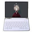 Carcasă cu tastatură bluetooth pentru iPad 11" 2025 A16 (11 gen.) / iPad 10.9" 2022 (10 gen.), gri