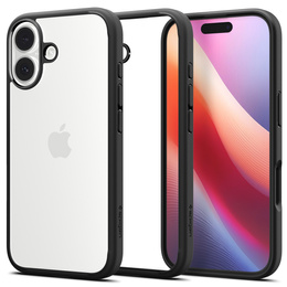 Carcasă Spigen Ultra Hybrid pentru iPhone 17, negru mat
