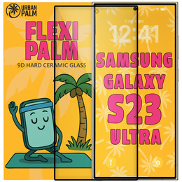 Sticlă ceramică 9D Flexi Palm pentru Samsung Galaxy S23 Ultra