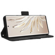 Cu clapetă pentru Honor 70 5G, Card Slot, negru